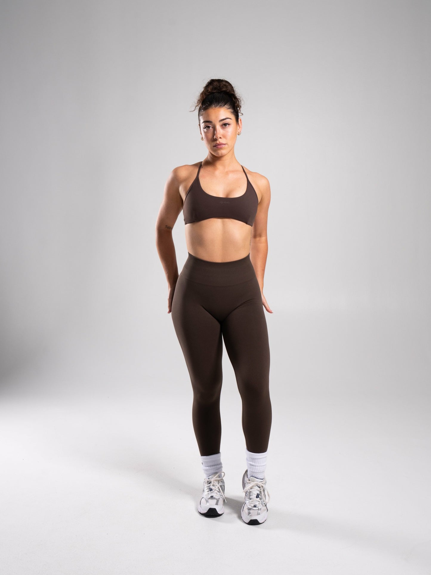 Pump High Rise Legging - Walnut | Alphalete