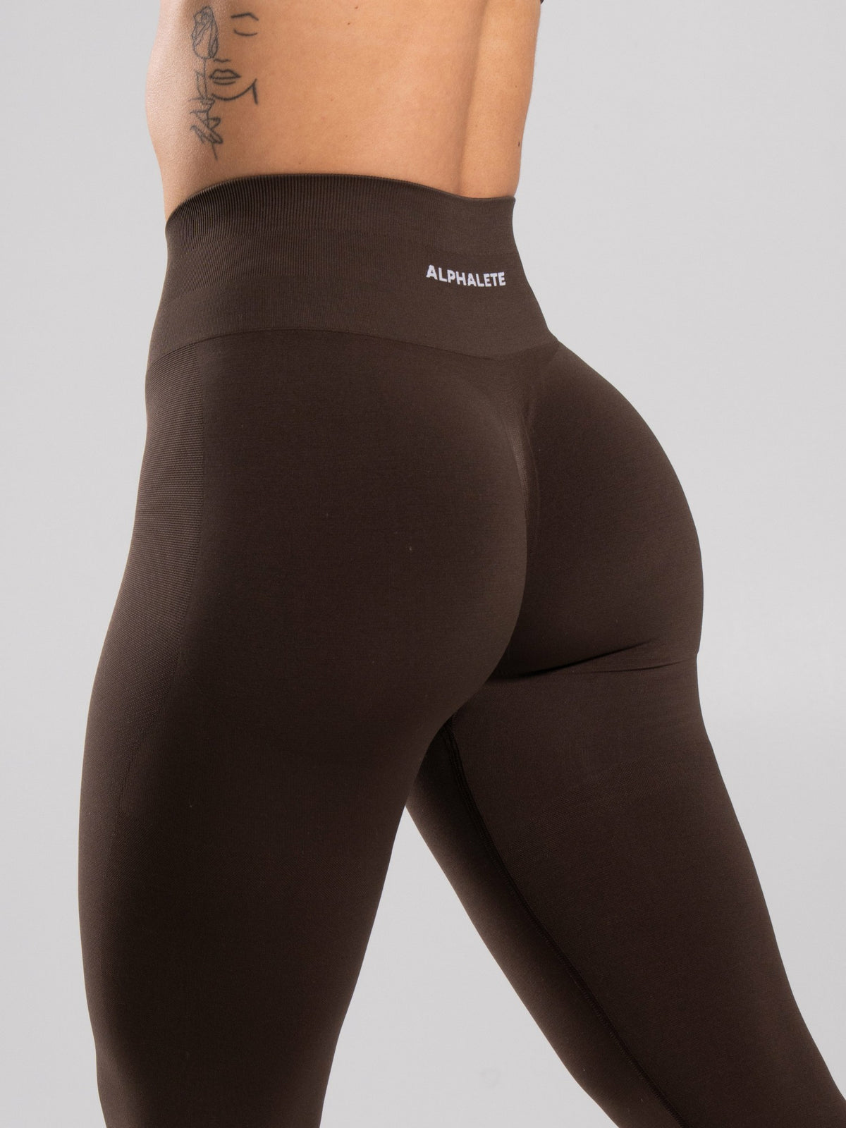 Pump High Rise Legging - Walnut | Alphalete