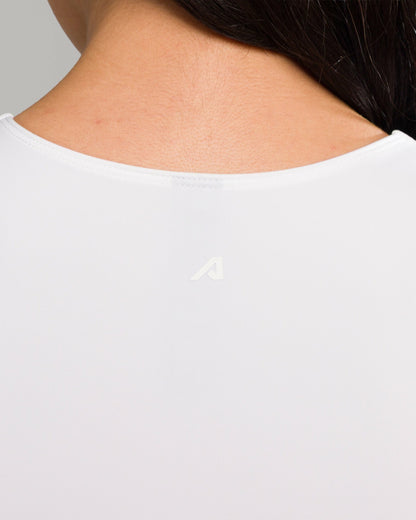 Flex Tank - White - Workout Clothes For Women | Alphalete