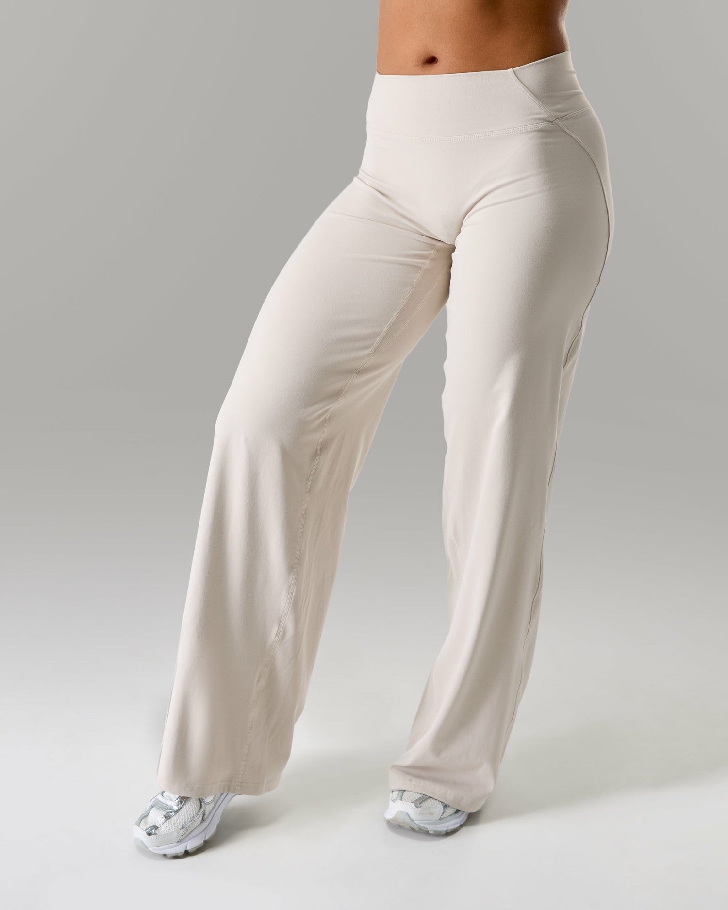 Aura Wide Leg Pant - Wheat - Workout Clothes For Women | Alphalete