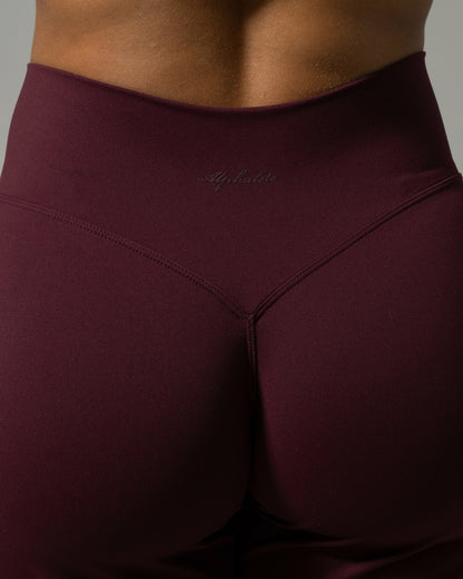 Aura Wide Leg Pant - Merlot - Workout Clothes For Women | Alphalete