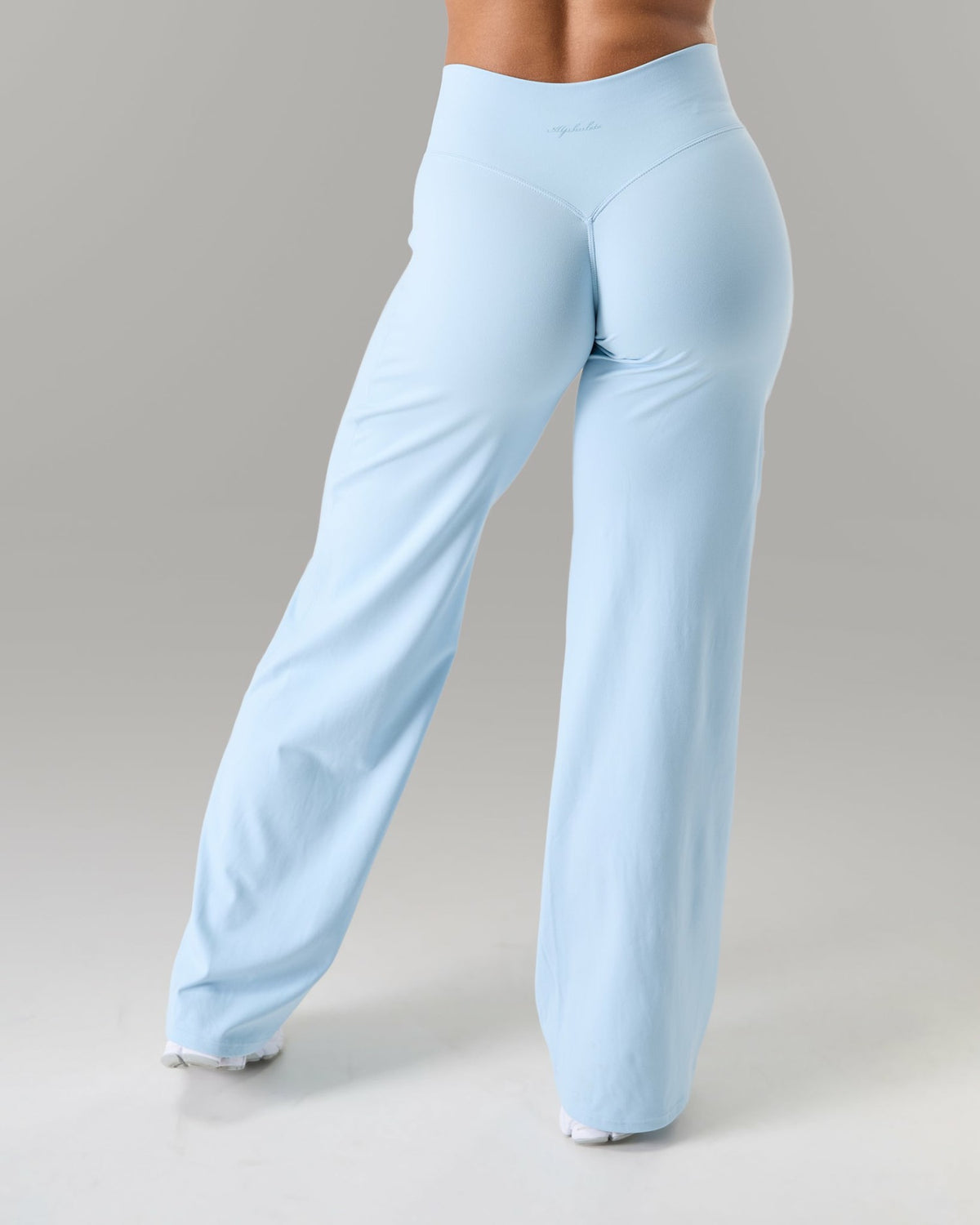 Aura Wide Leg Pant - Powder Blue | Alphalete