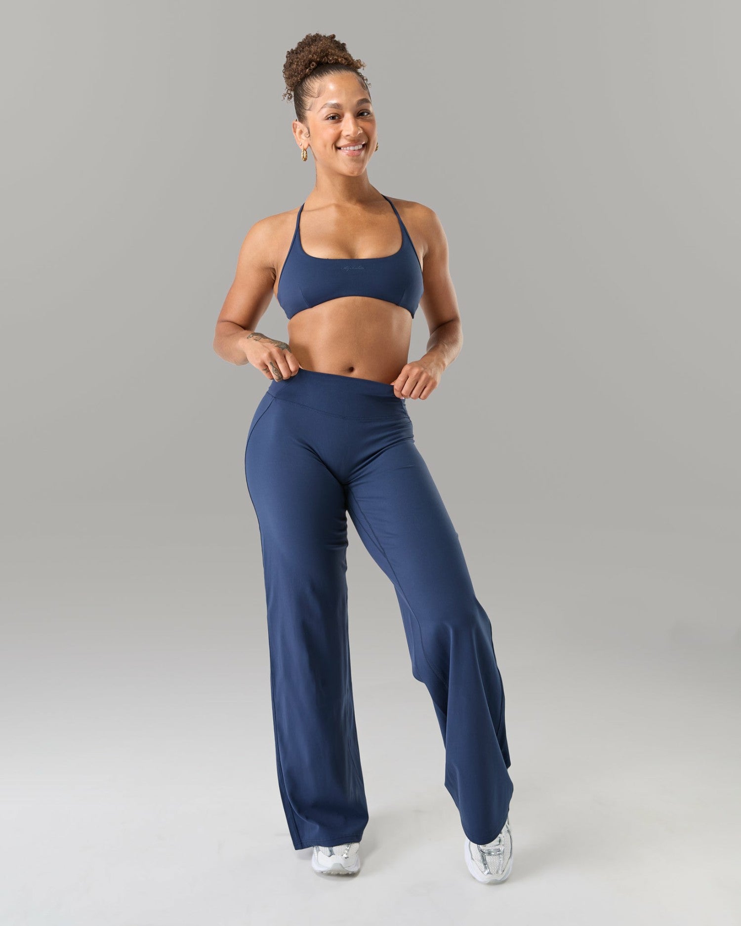 Aura Wide Leg Pant - Anchor - Workout Clothes For Women | Alphalete