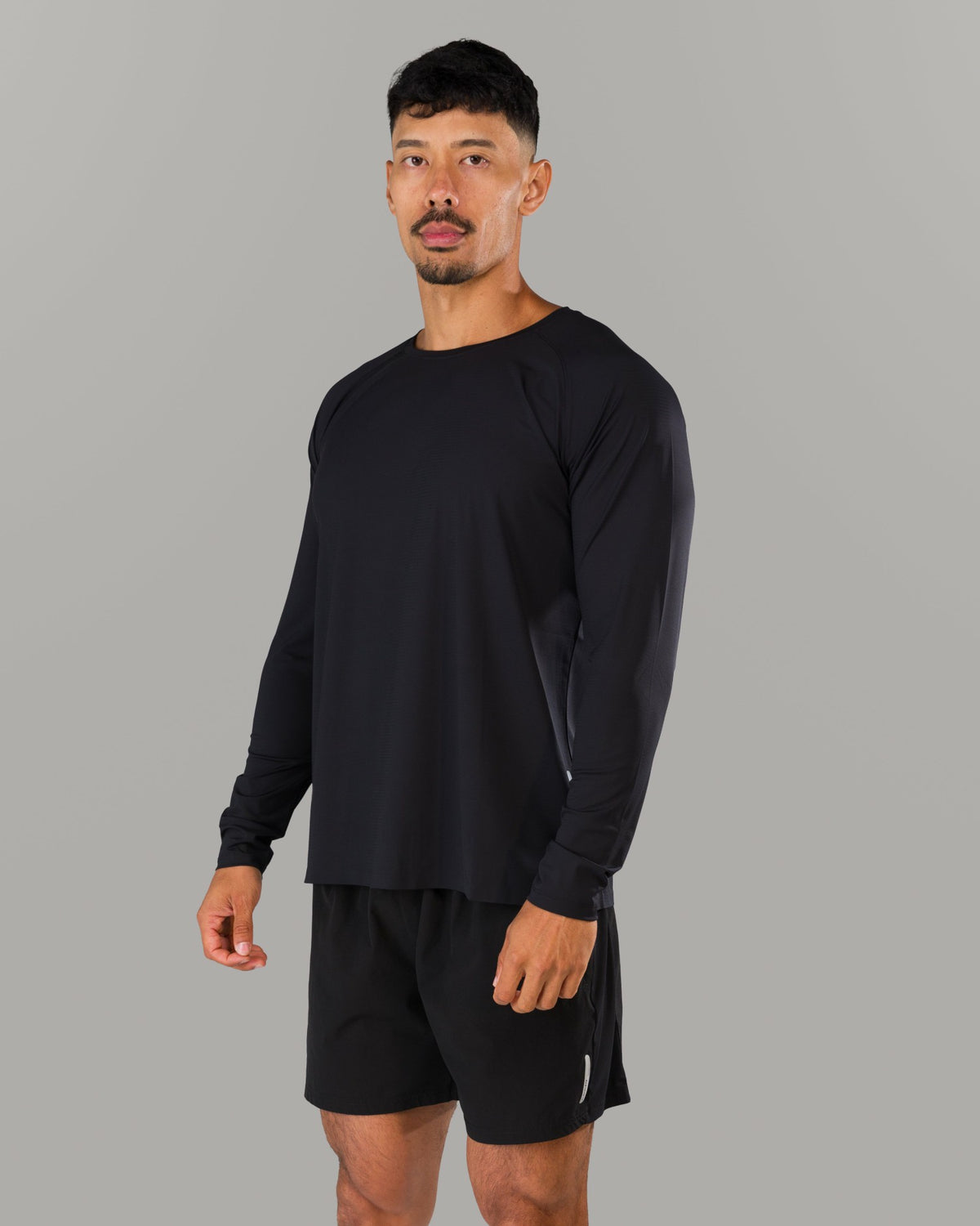 Proflex LS - Black - Workout Clothes | Alphalete