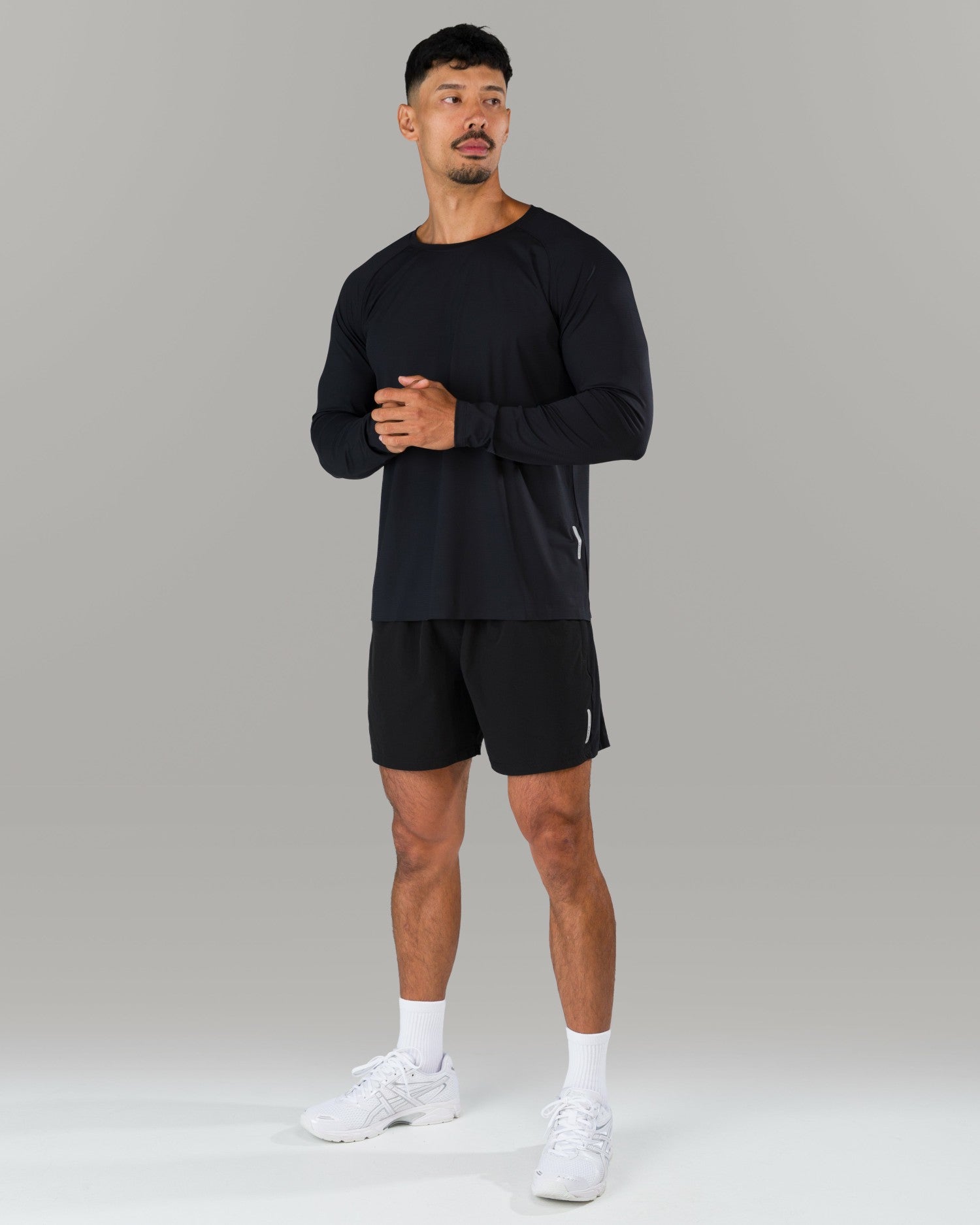 Proflex LS - Black - Workout Clothes | Alphalete