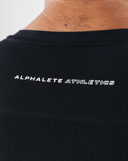 Power Long Sleeve - Black - Workout Clothes | Alphalete