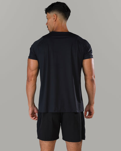 Proflex Tee - Black - Mens Workout Tee | Alphalete