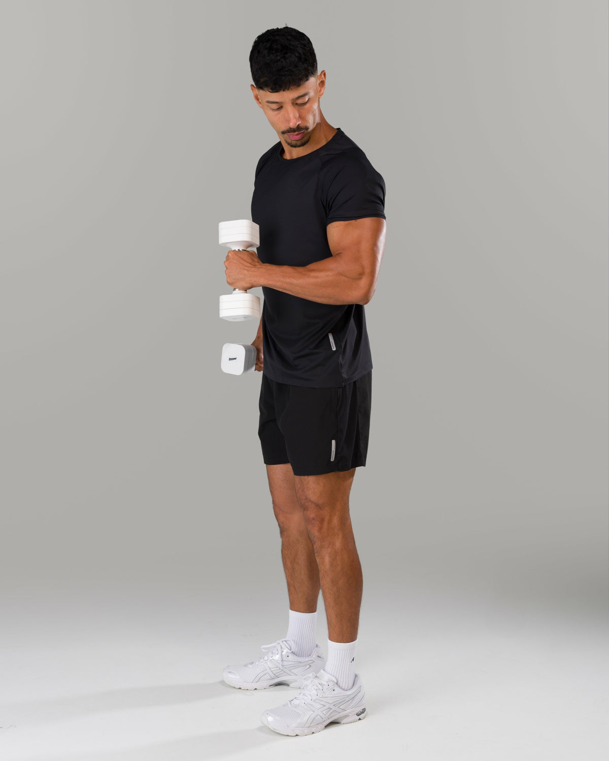 Proflex Tee - Black - Mens Workout Tee | Alphalete
