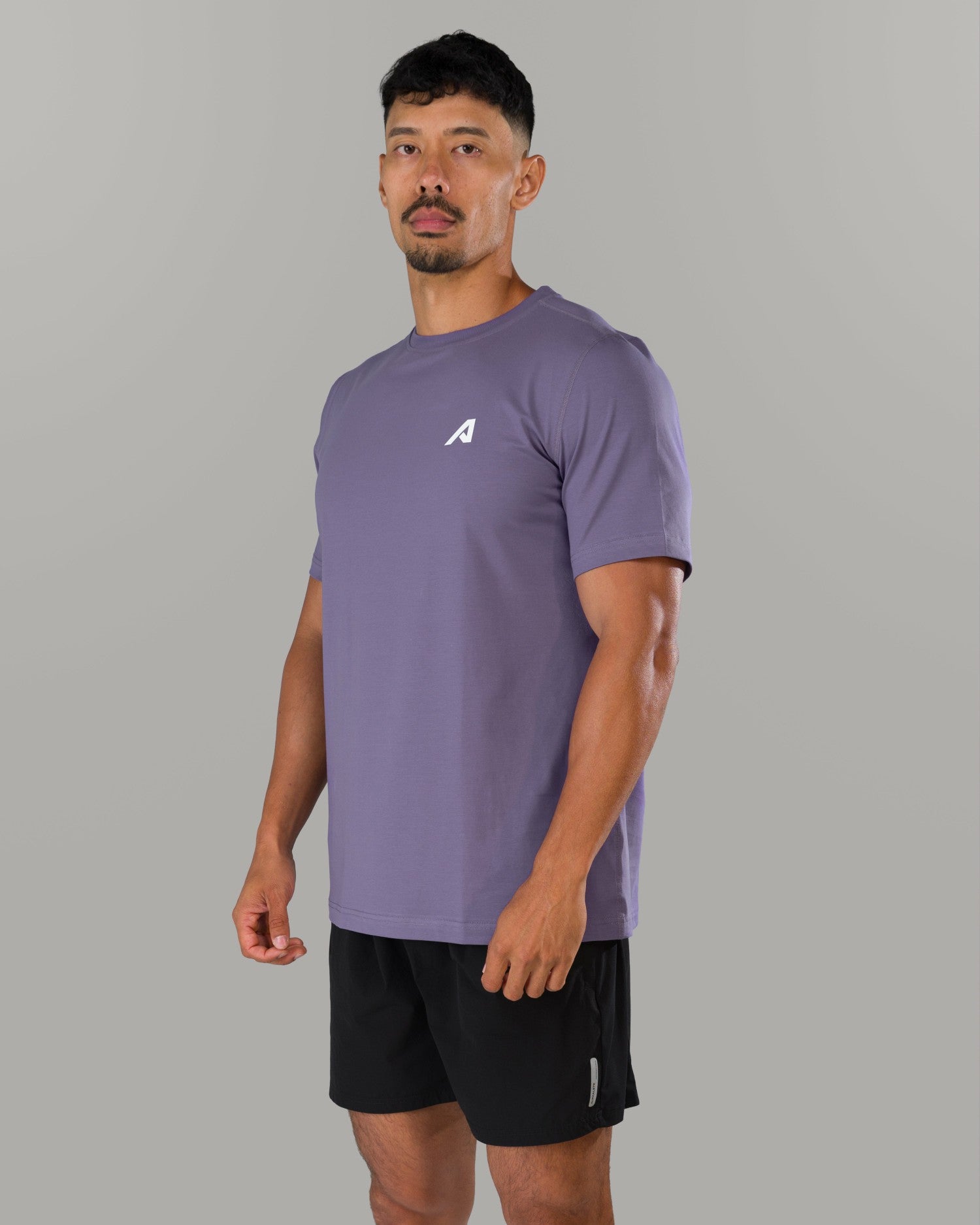 Momentum Tee - Shadow Plum - Mens Workout Tee | Alphalete
