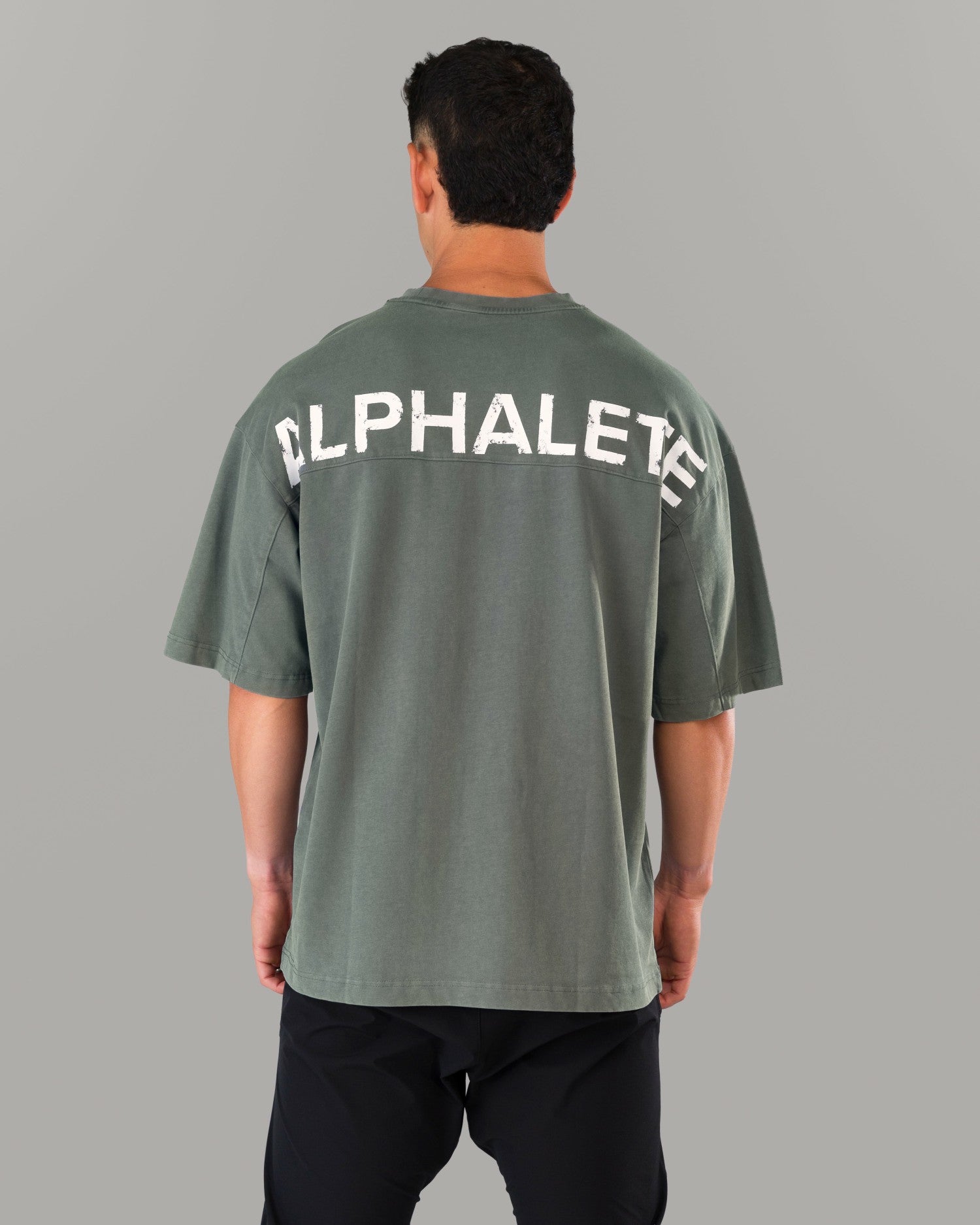 Union Mineral Tee - Washed Grey - Mens Workout Tee | Alphalete