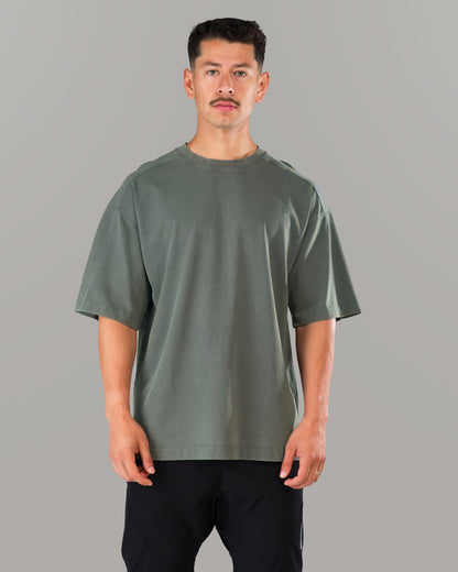 Union Mineral Tee - Washed Grey - Mens Workout Tee | Alphalete