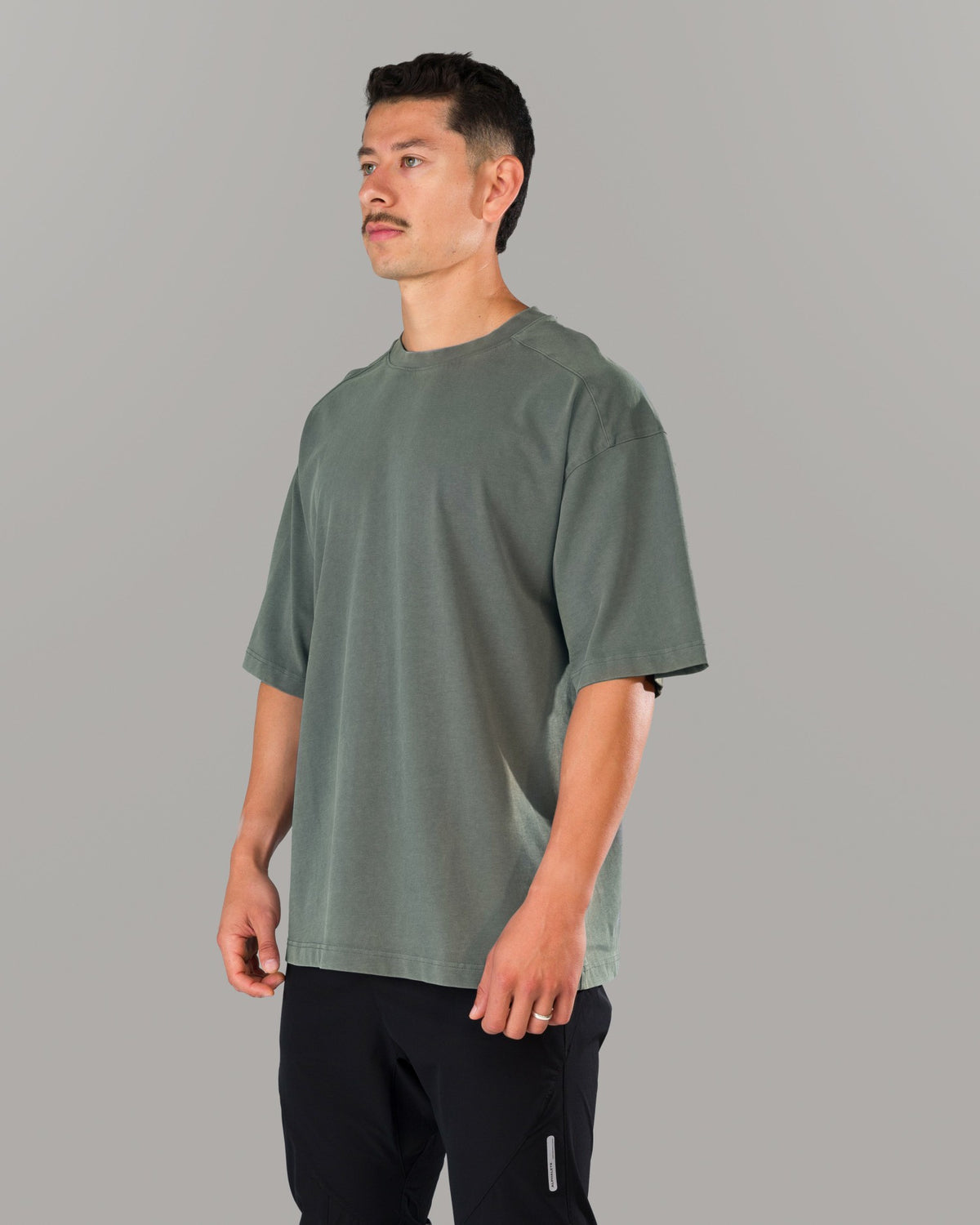 Union Mineral Tee - Washed Grey - Mens Workout Tee | Alphalete