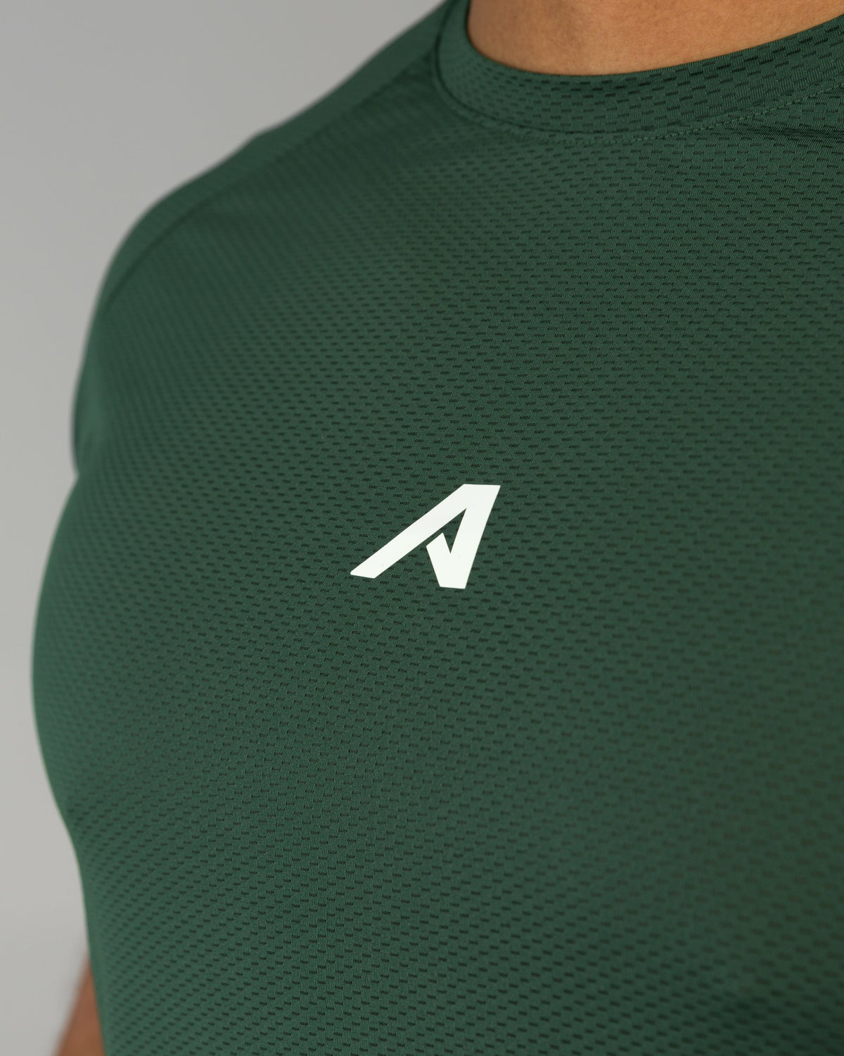 Base Tee - Summit Green - Mens Workout Tee | Alphalete