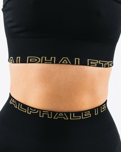Amplify Gemini Bra - Black SE - Best Sports Bra | Alphalete