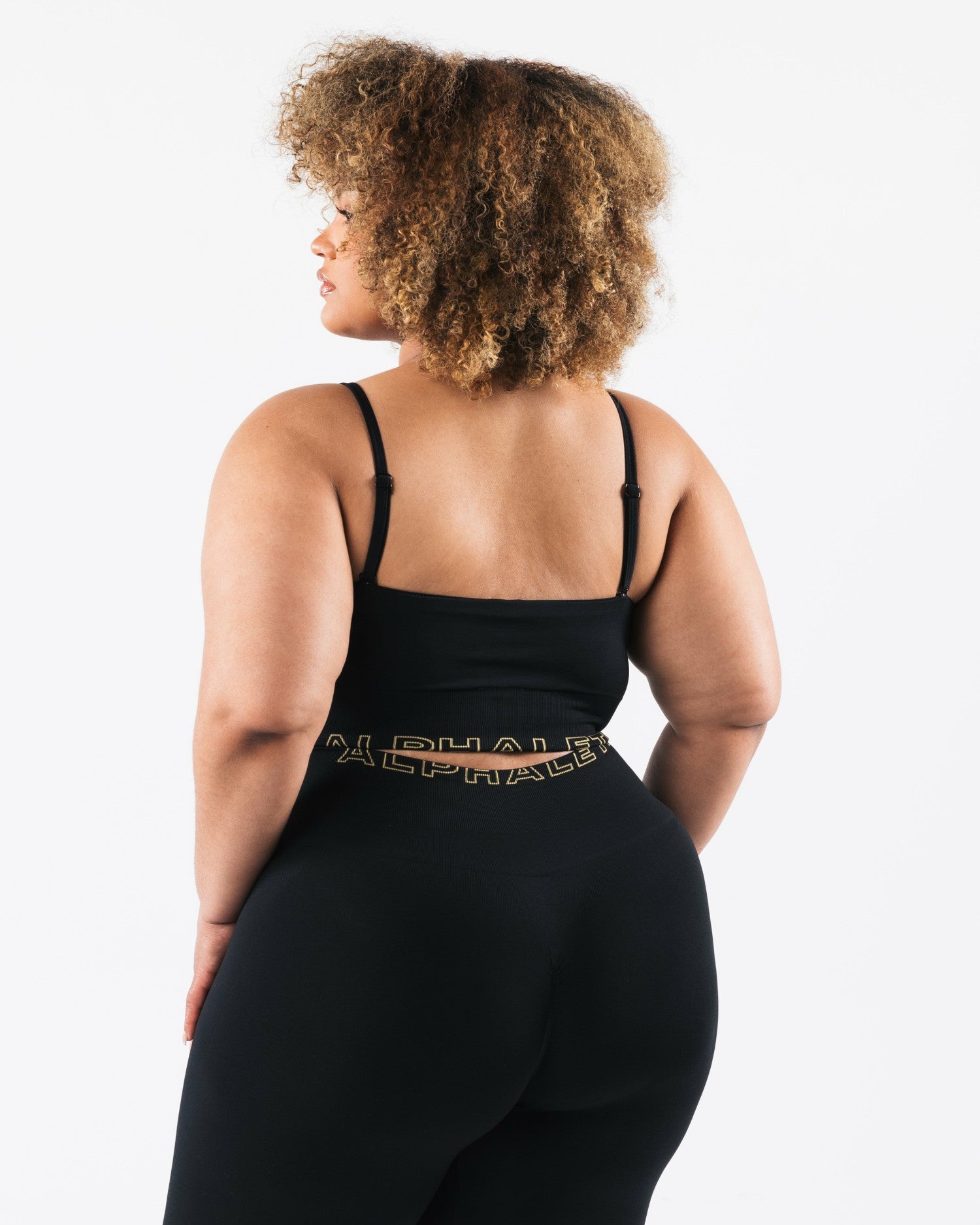 Amplify Gemini Bra - Black SE - Best Sports Bra | Alphalete
