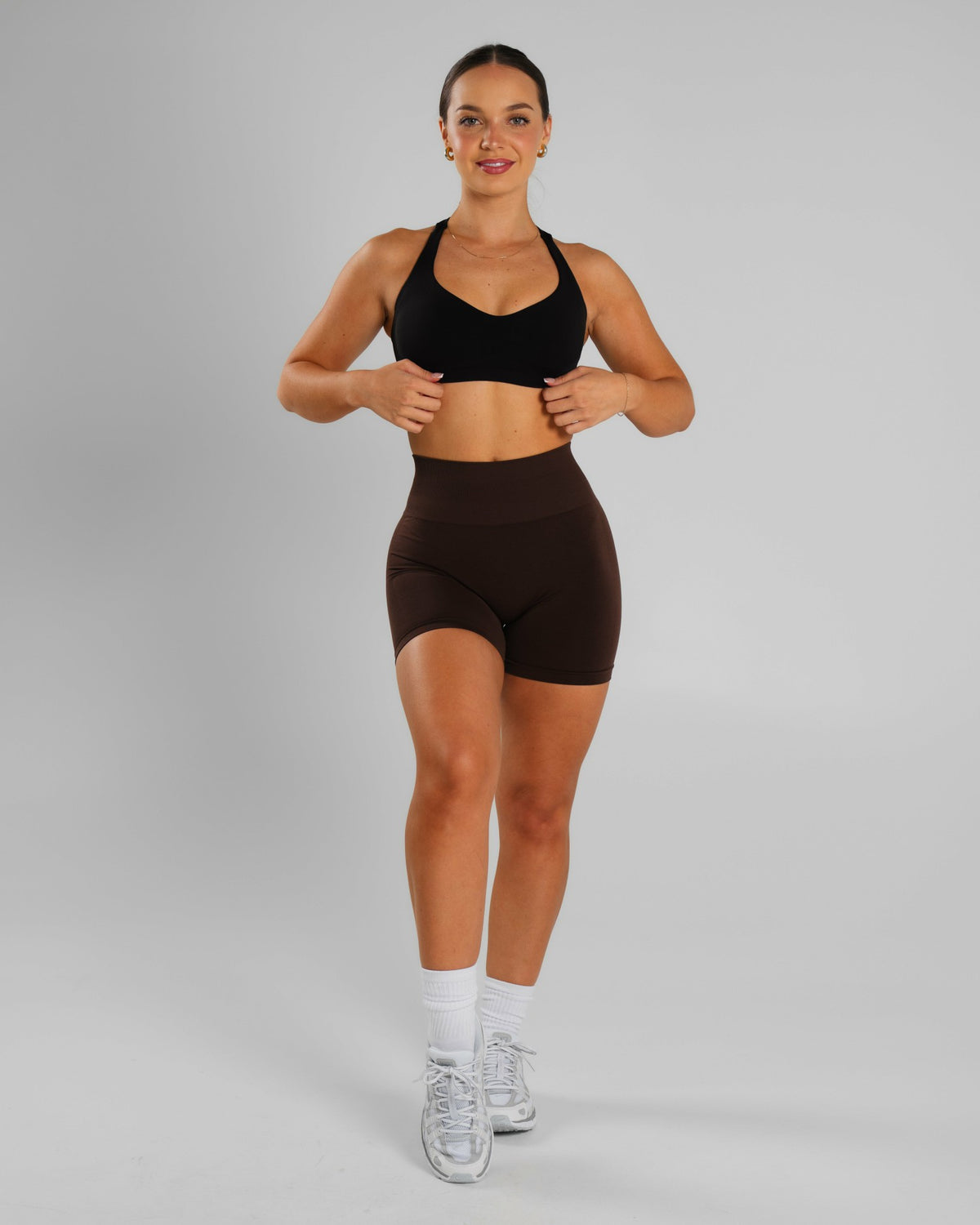 Amplify Ultra-High Rise Short - Espresso | Alphalete