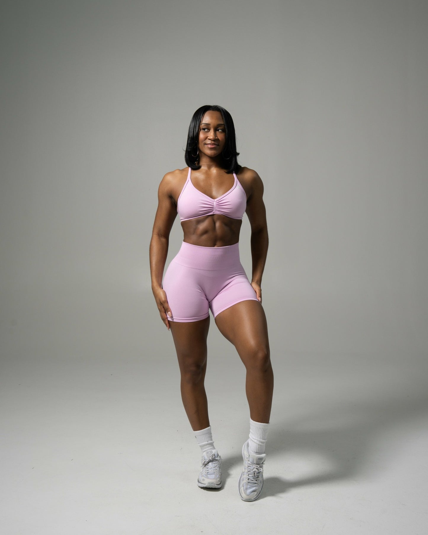 Pump Mid Rise Short - Poise - Workout Clothes For Women | Alphalete