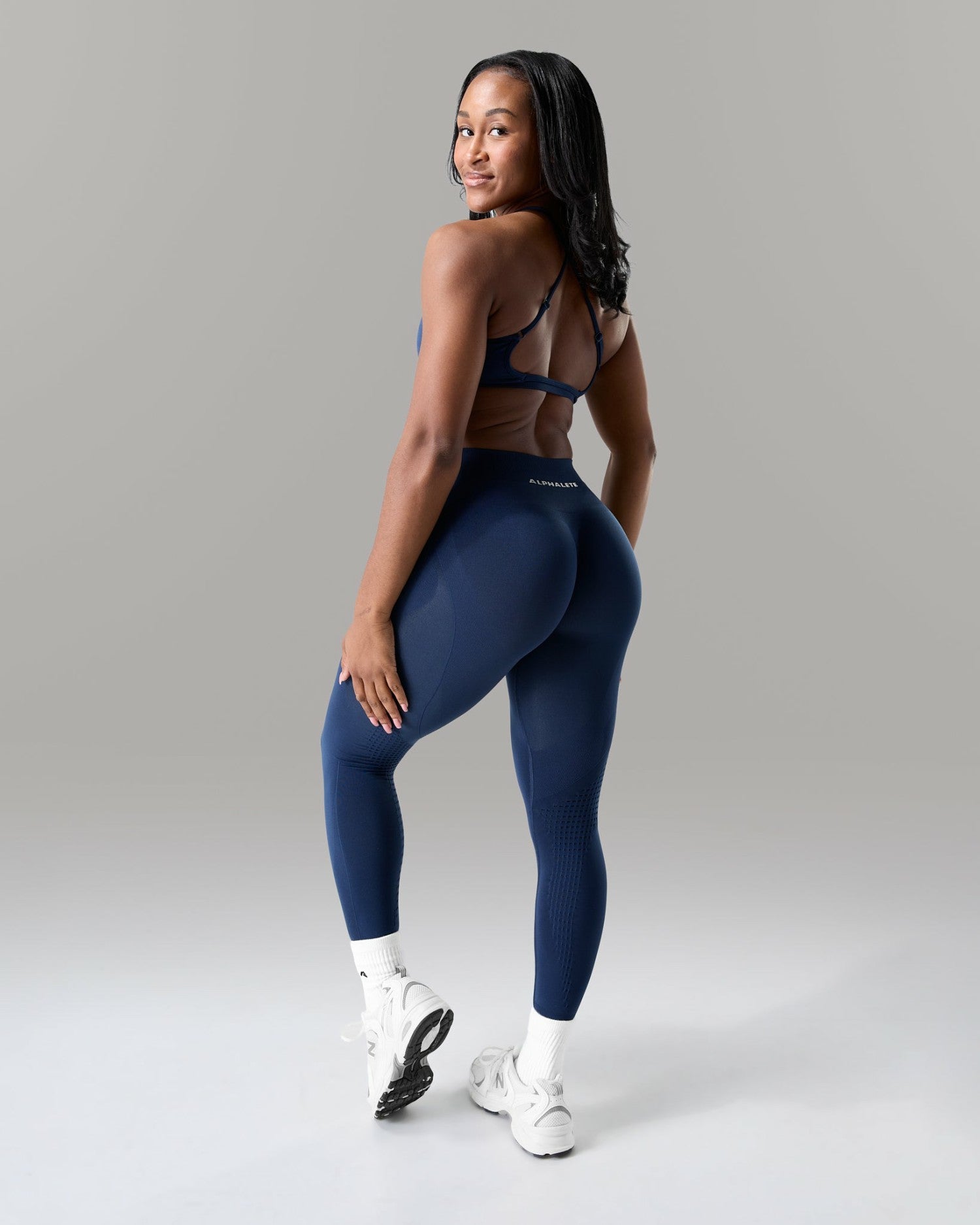 Contour Mid Rise Legging - Anchor | Alphalete