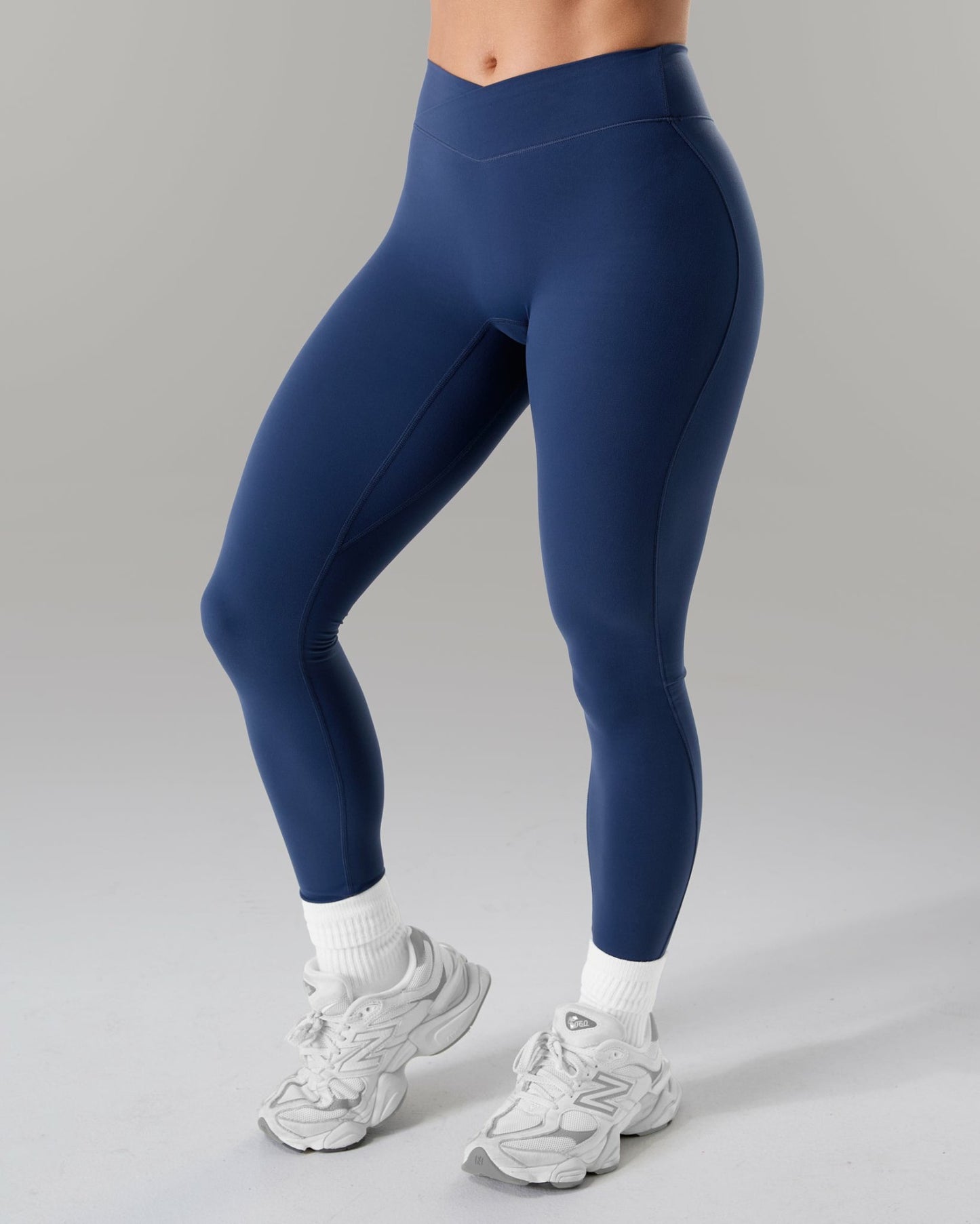 Wrap Mid Rise Legging - Anchor | Alphalete