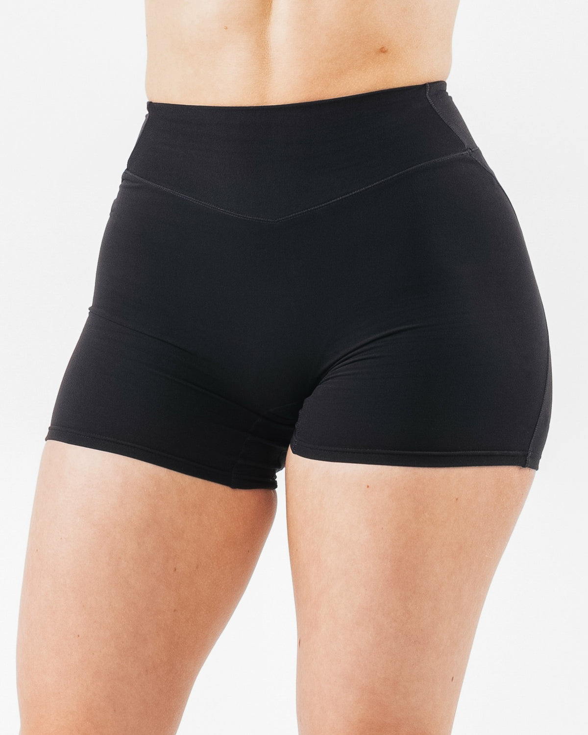 Everyday Core Mid Rise Short - Black | Alphalete