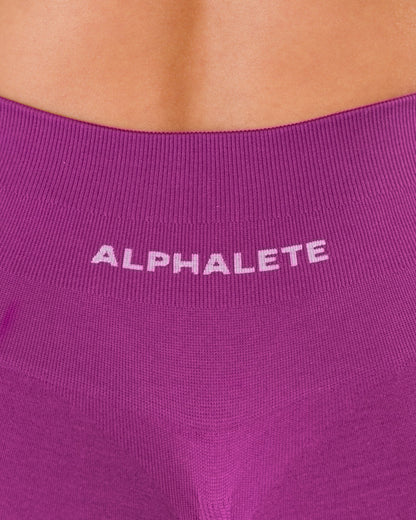 Pump Mid Rise Short - Acai Berry | Alphalete