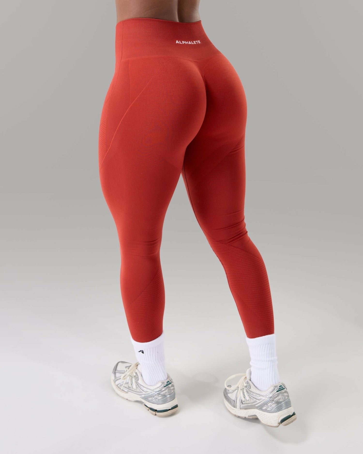 Revive High Rise Legging - Brick | Alphalete