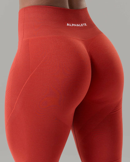 Revive High Rise Legging - Brick | Alphalete