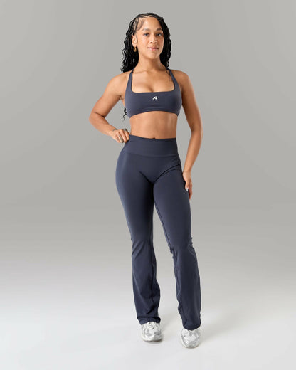 Amplify Ultra-High Rise Flared Pant - Deep Navy | Alphalete