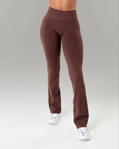 Amplify Ultra-High Rise Flared Pant Long - Cashmere | Alphalete
