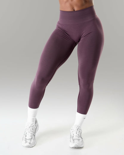 Amplify Mid Rise Legging - Black Garnet | Alphalete