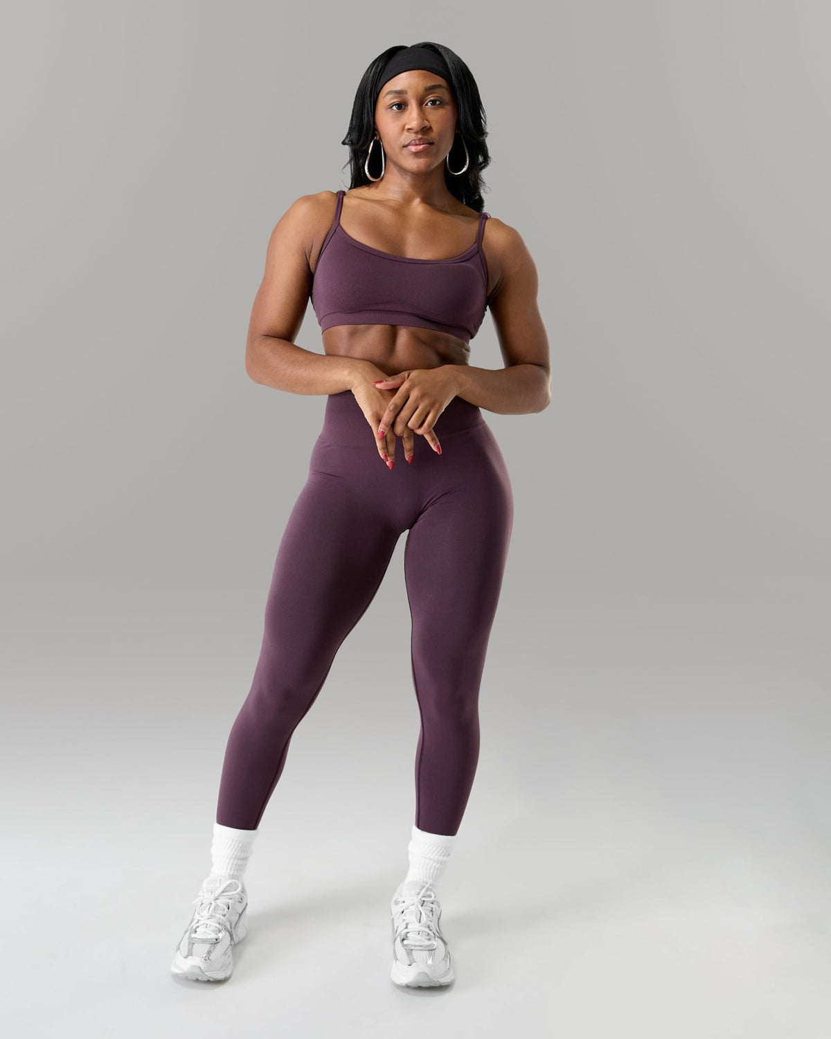 Amplify Ultra-High Rise Legging - Black Garnet | Alphalete
