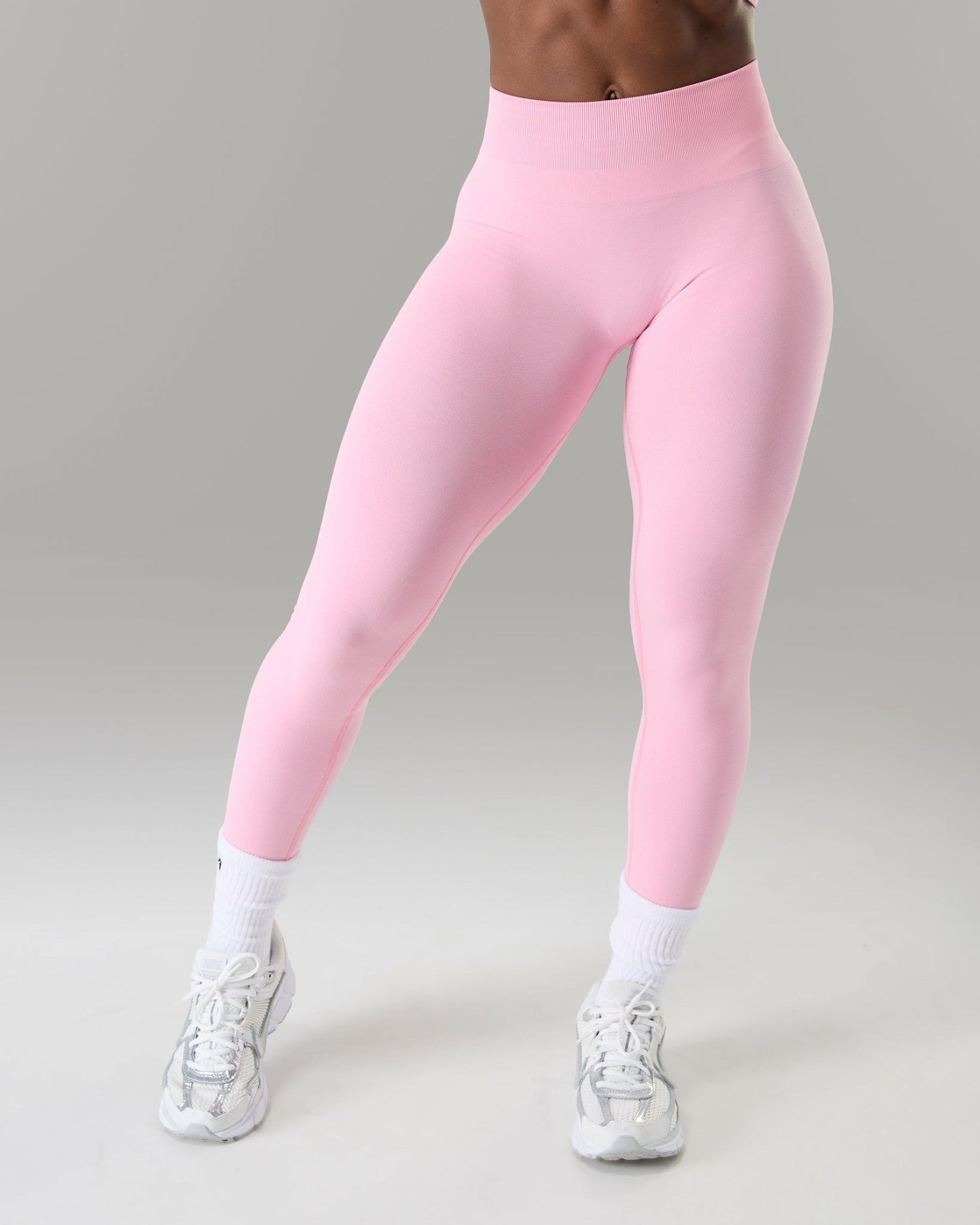 Pump Mid Rise Legging - Rose | Alphalete
