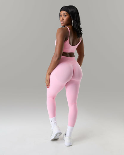 Pump Mid Rise Legging - Rose | Alphalete