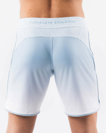 Crescent Boardshort - Sky White - Men's Athletic Shorts | Alphalete
