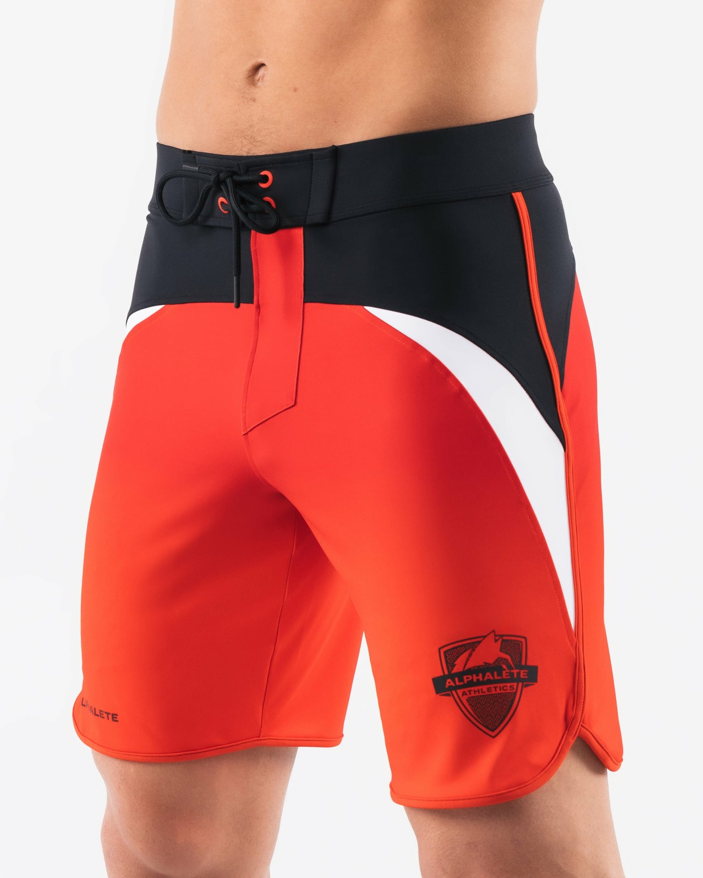 Crescent Boardshort - Crimson Rose - Men's Athletic Shorts | Alphalete
