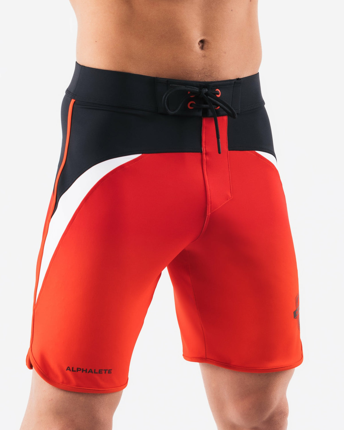 Crescent Boardshort - Crimson Rose - Men's Athletic Shorts | Alphalete