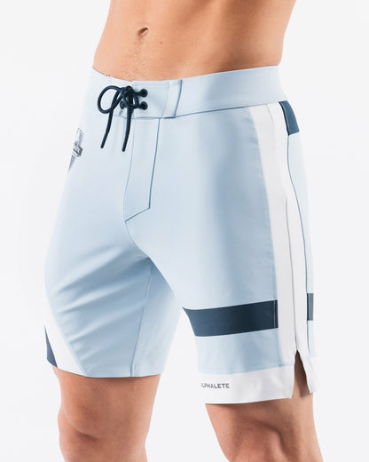 Aztec Boardshort - Navy Sky - Men's Athletic Shorts | Alphalete