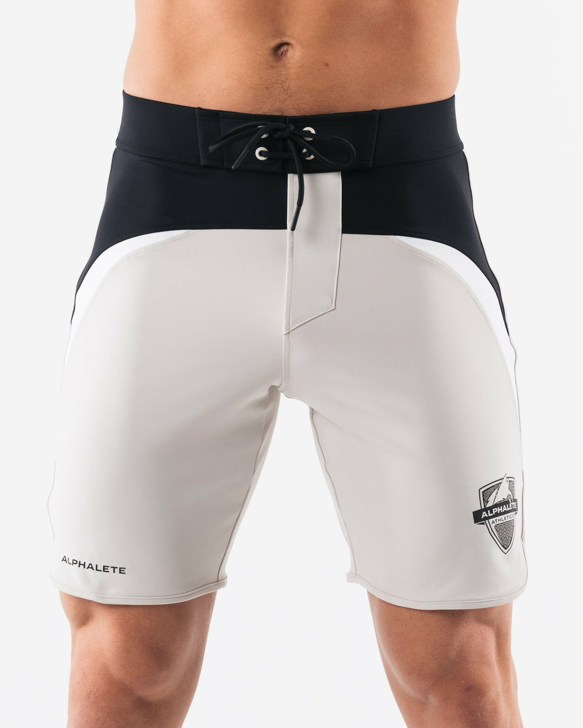Crescent Boardshort - Black Brandy - Workout Clothes | Alphalete
