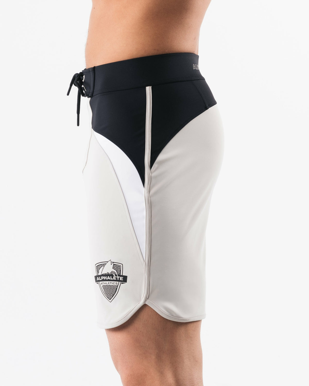 Crescent Boardshort - Black Brandy - Workout Clothes | Alphalete
