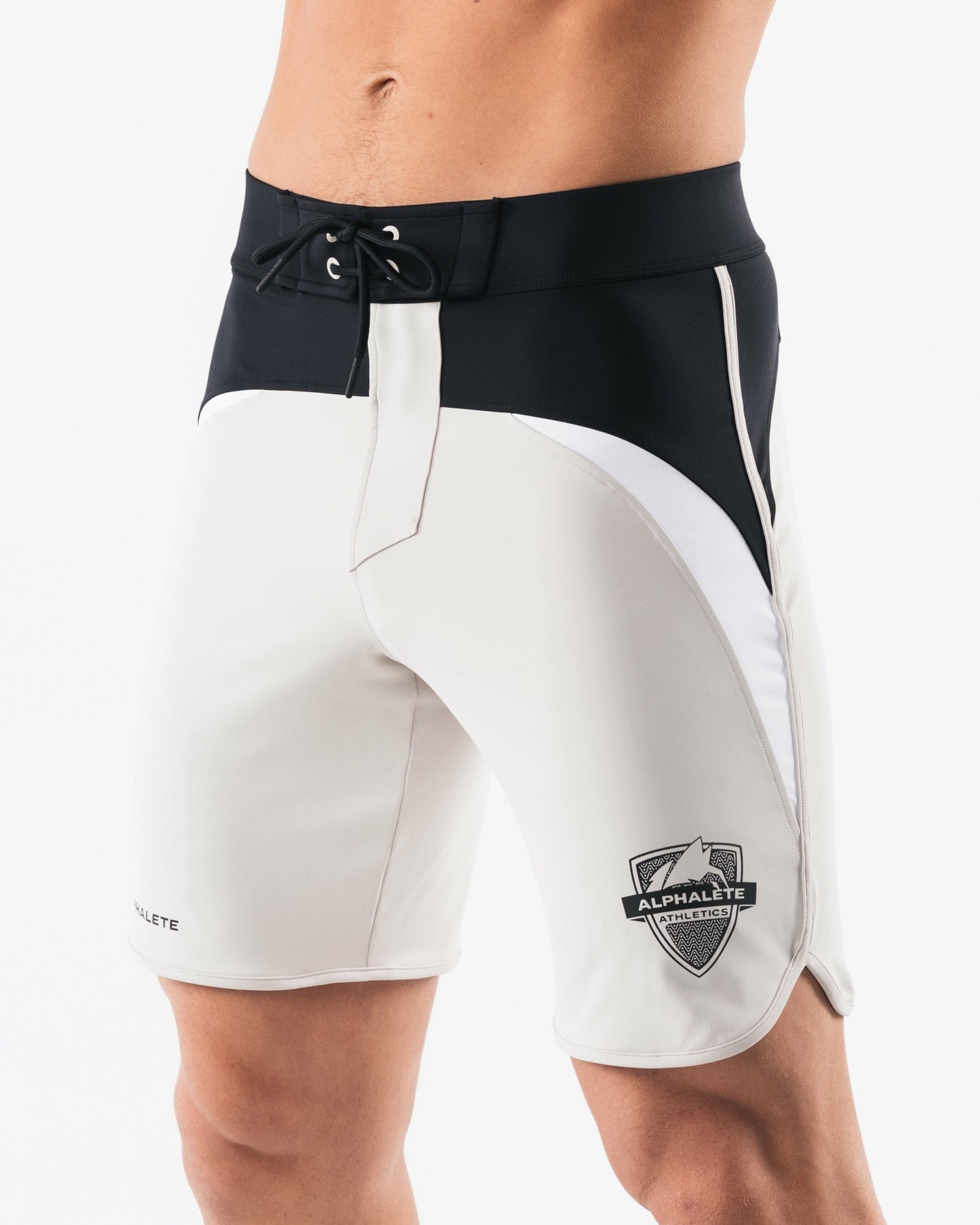 Crescent Boardshort - Black Brandy - Workout Clothes | Alphalete