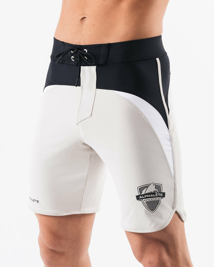Crescent Boardshort - Black Brandy - Workout Clothes | Alphalete