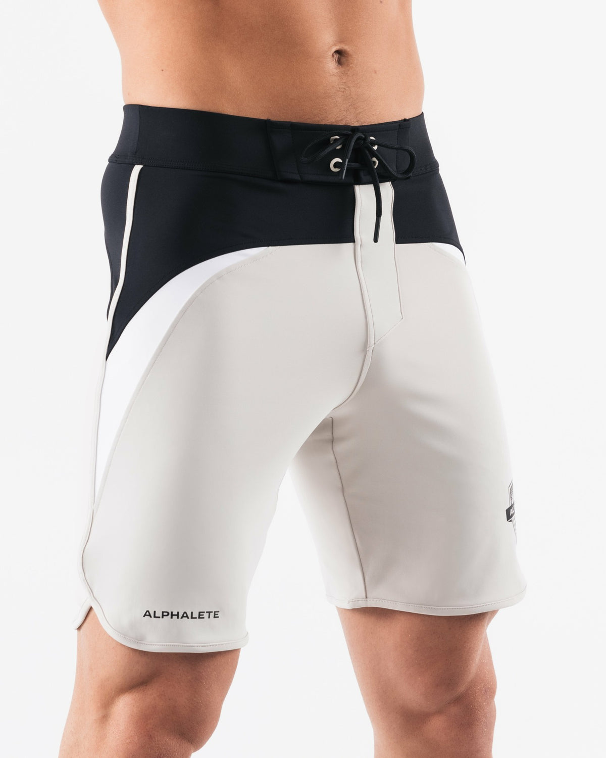 Crescent Boardshort - Black Brandy - Workout Clothes | Alphalete