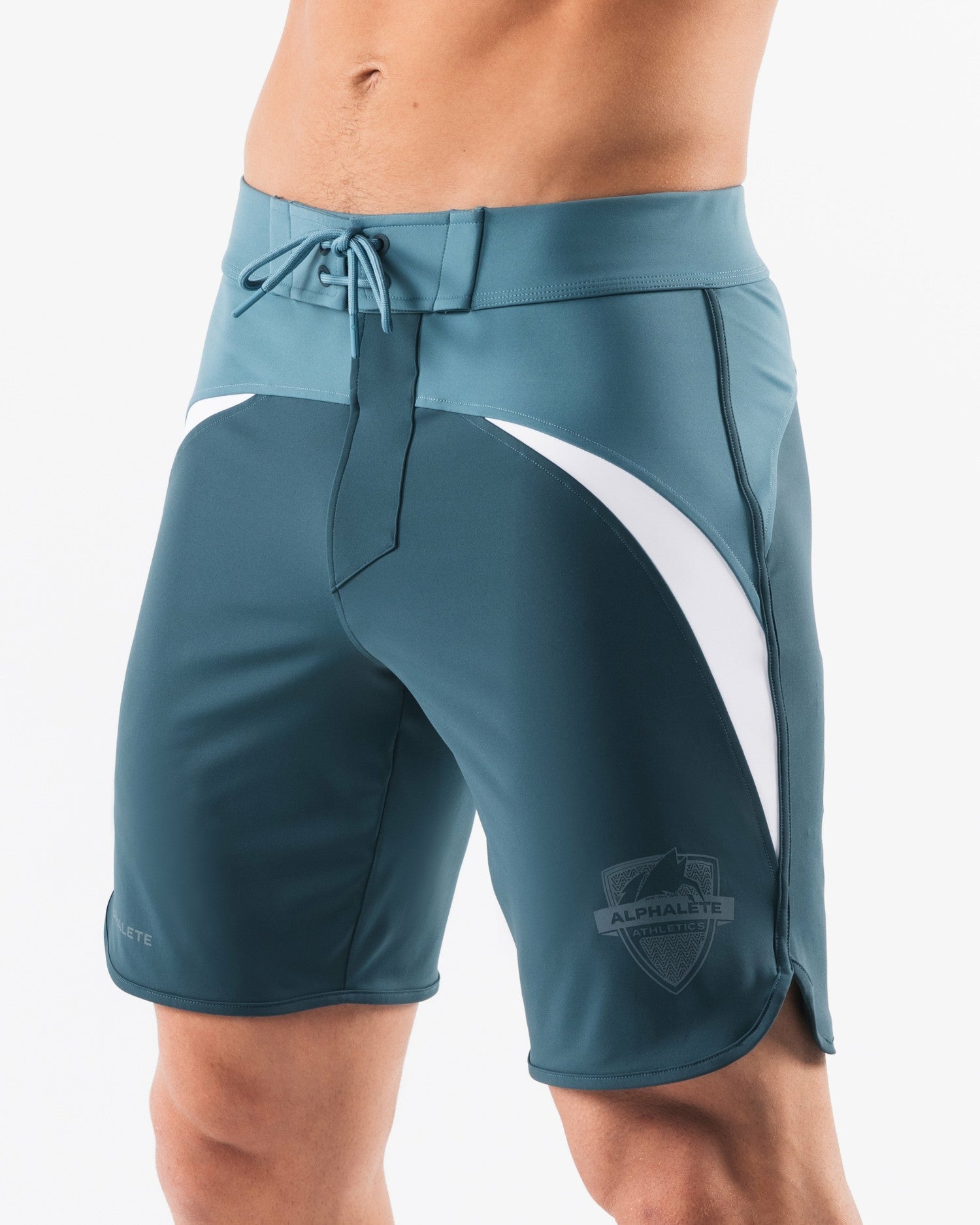 Crescent Boardshort - Slate Blue - Men's Athletic Shorts | Alphalete