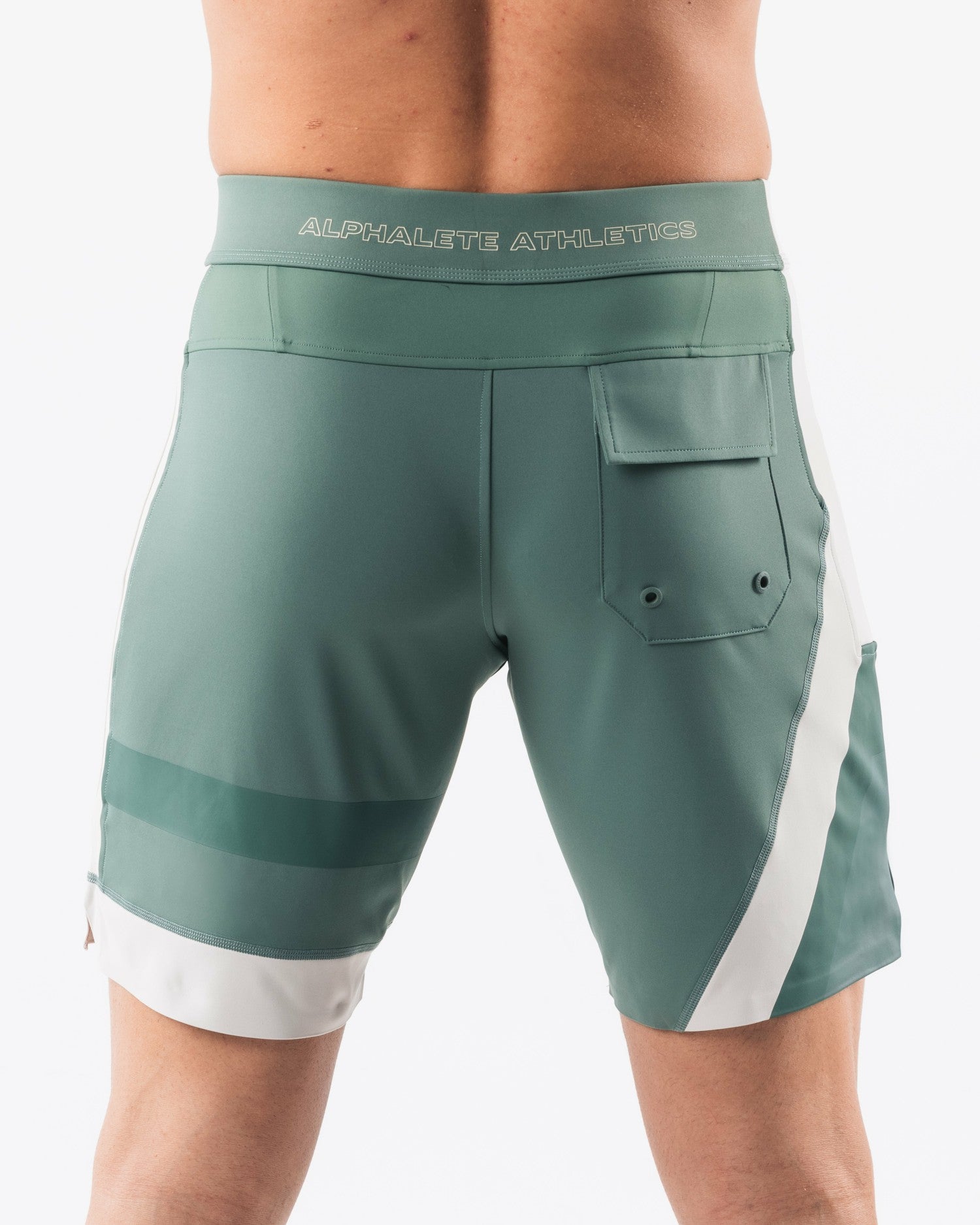 Aztec Boardshort - Sage Linen - Men's Athletic Shorts | Alphalete