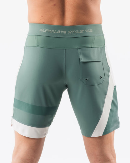 Aztec Boardshort - Sage Linen - Men's Athletic Shorts | Alphalete