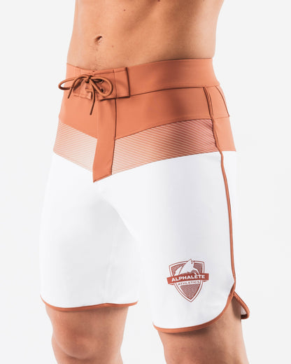 Titan Boardshort - White Rust - Men's Athletic Shorts | Alphalete
