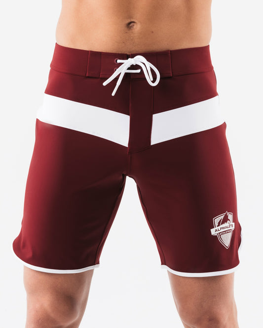 Titan Boardshort - White Merlot - Men's Athletic Shorts | Alphalete