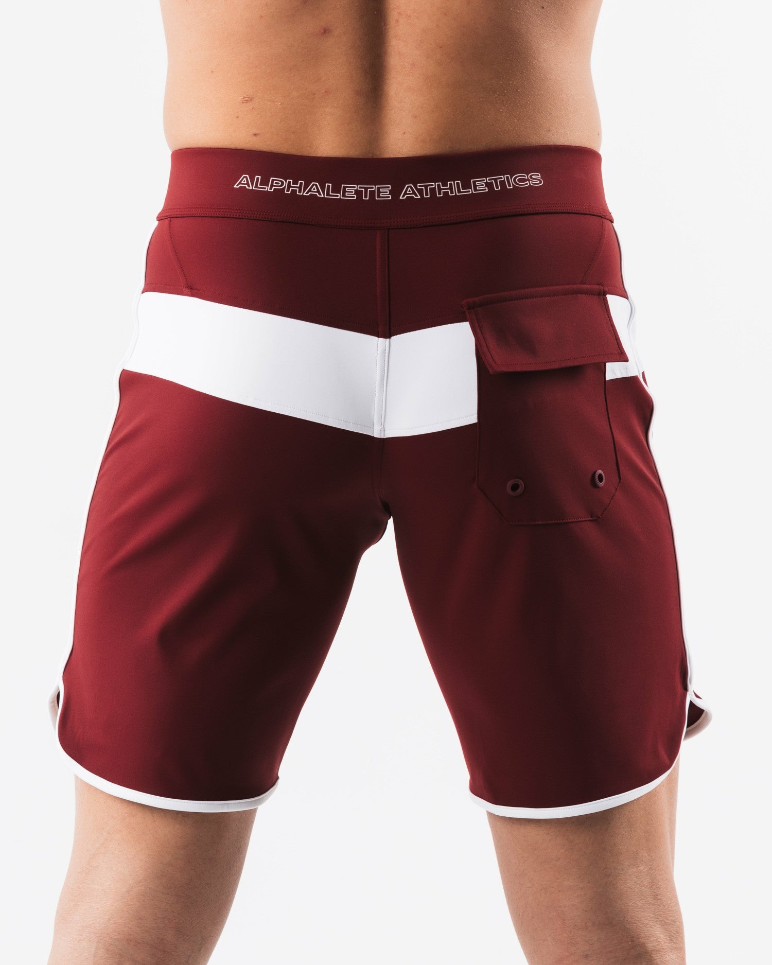 Titan Boardshort - White Merlot - Men's Athletic Shorts | Alphalete