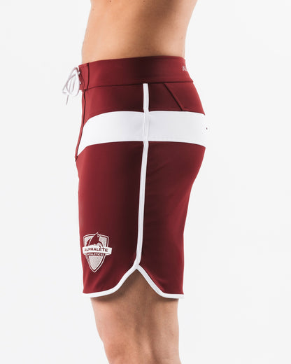 Titan Boardshort - White Merlot - Men's Athletic Shorts | Alphalete