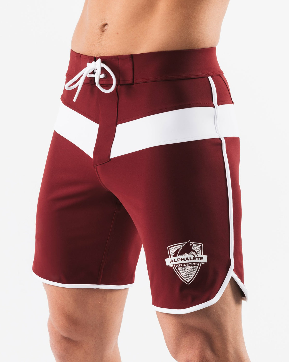 Titan Boardshort - White Merlot - Men's Athletic Shorts | Alphalete